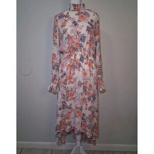 Rose Semi Sheer  High Low Dress Regency Soft Girly Coqutte Victorian Romantic